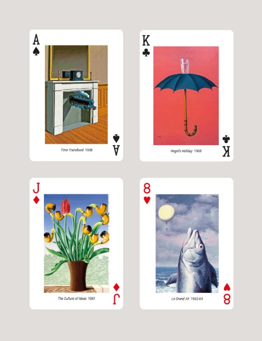 Magritte Playing Cards by Piatnik