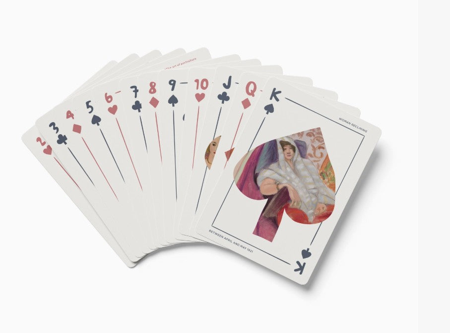 Henri Matisse Playing Cards with Magnetic Tuck Box