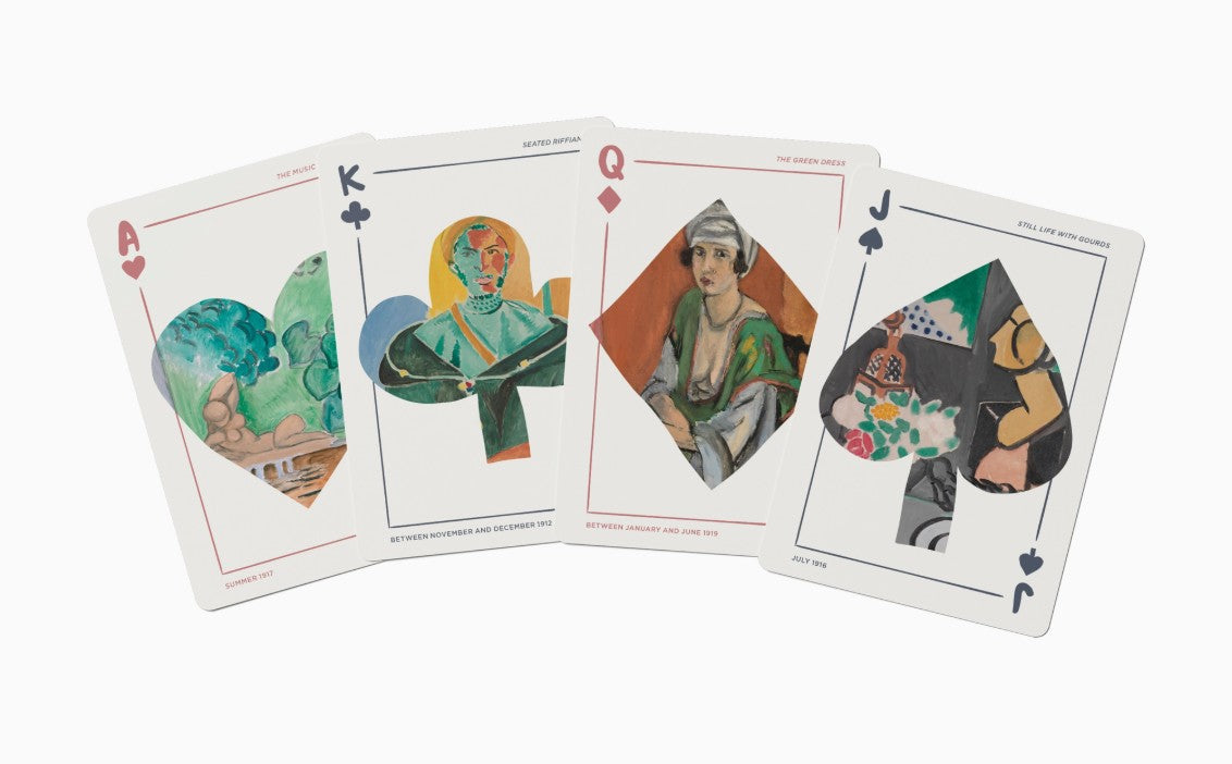 Henri Matisse Playing Cards with Magnetic Tuck Box
