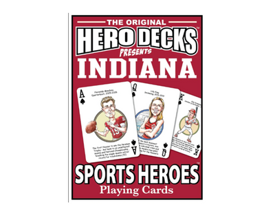 Indiana Sports Heroes Playing cards for Hoosiers Fans