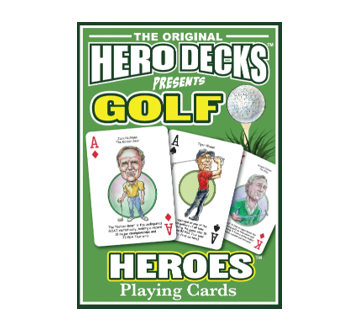 Golf Heroes Playing Cards