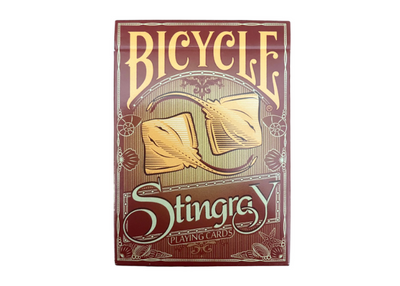 Stingray Orange Bicycle Playing Cards