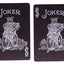 Skull Metallic Silver Bicycle Playing Cards