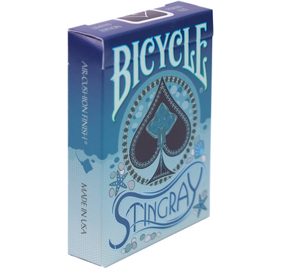 Stingray Teal Bicycle Playing Cards