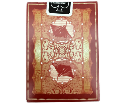 Stingray Orange Bicycle Playing Cards