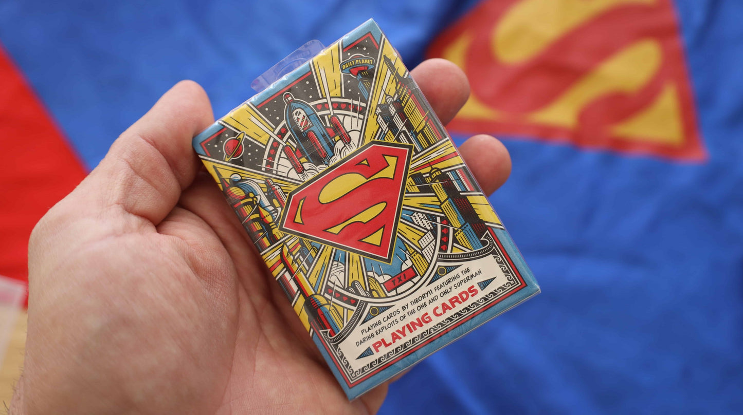 Superman Playing Cards by theory11