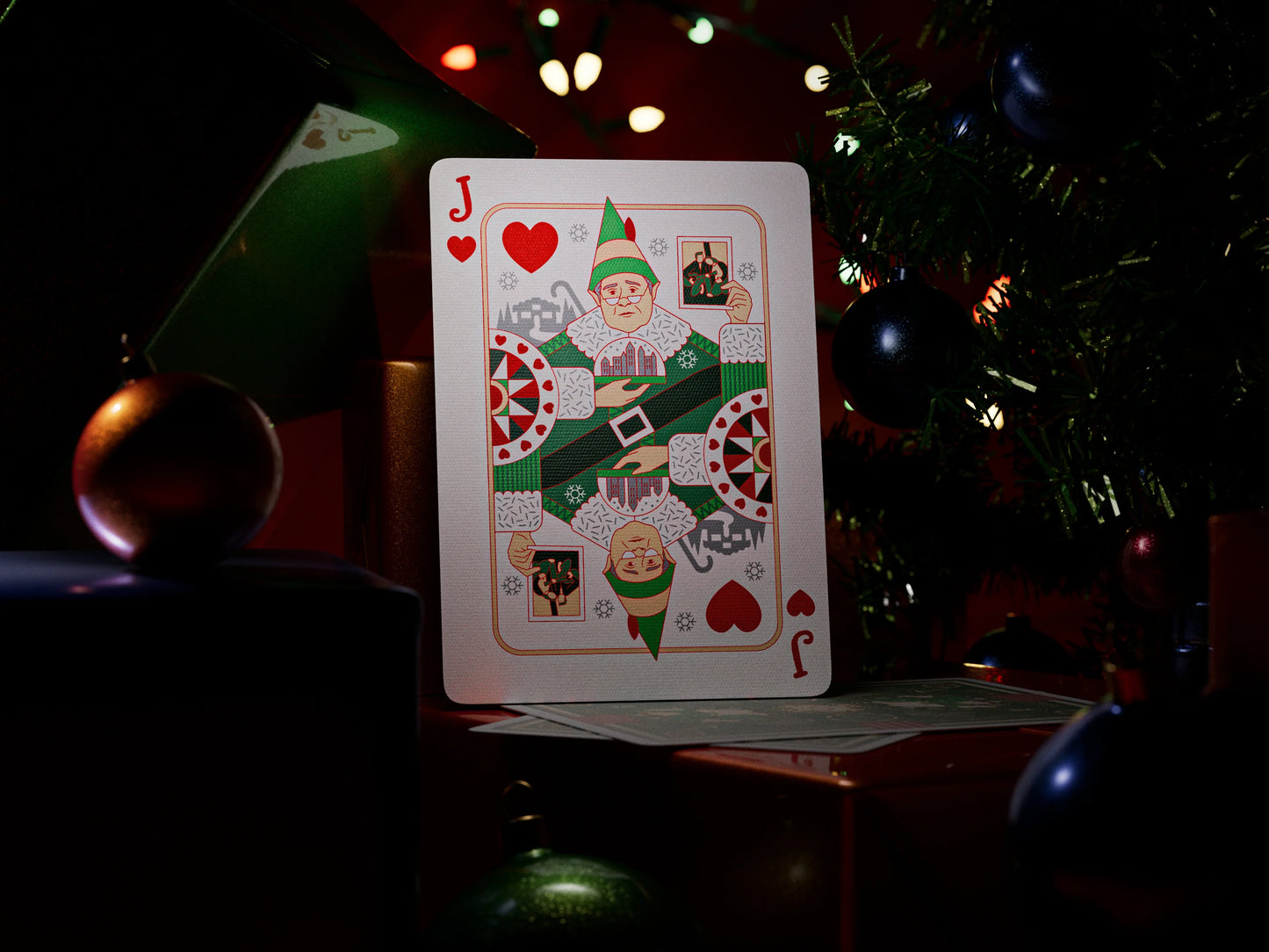 Elf Playing Cards by Theory11 - Spread Cheer with Every Shuffle