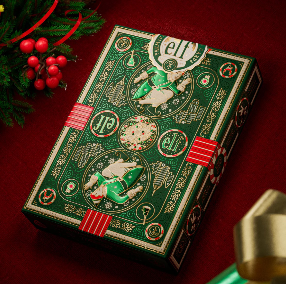 Elf Playing Cards by Theory11 - Spread Cheer with Every Shuffle