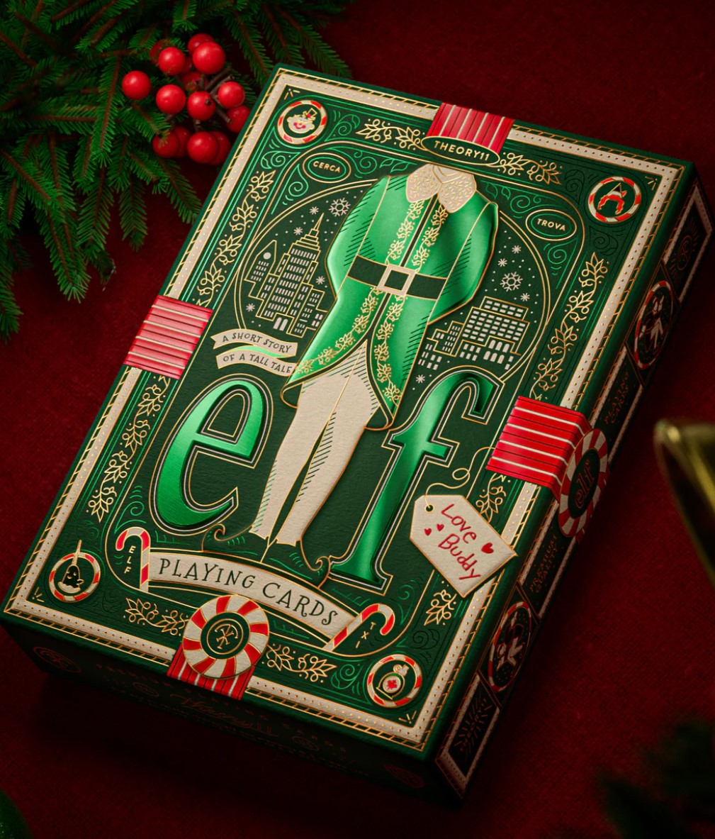 Elf Playing Cards by Theory11 - Spread Cheer with Every Shuffle