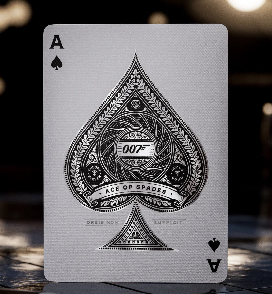 James Bond Silver Foil Edition by Theory 11 – Shuffled, Not Stirred