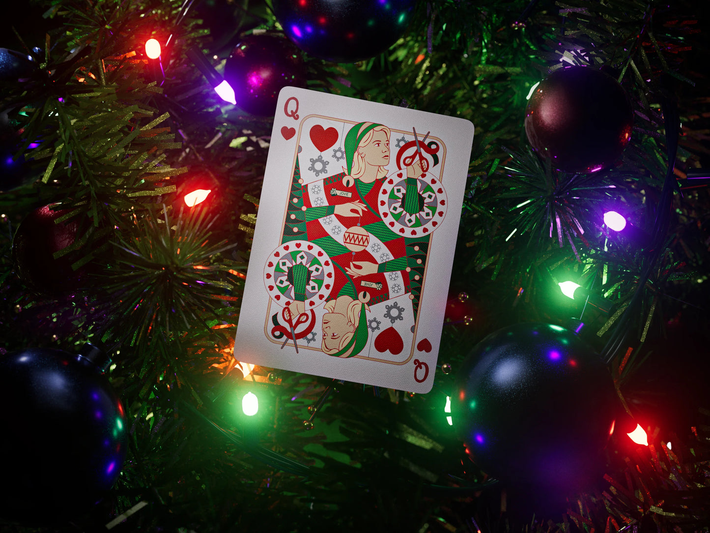 Elf Playing Cards by Theory11 - Spread Cheer with Every Shuffle