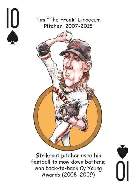 PlayingCardDecks.com-San Francisco Baseball Heroes Playing Cards