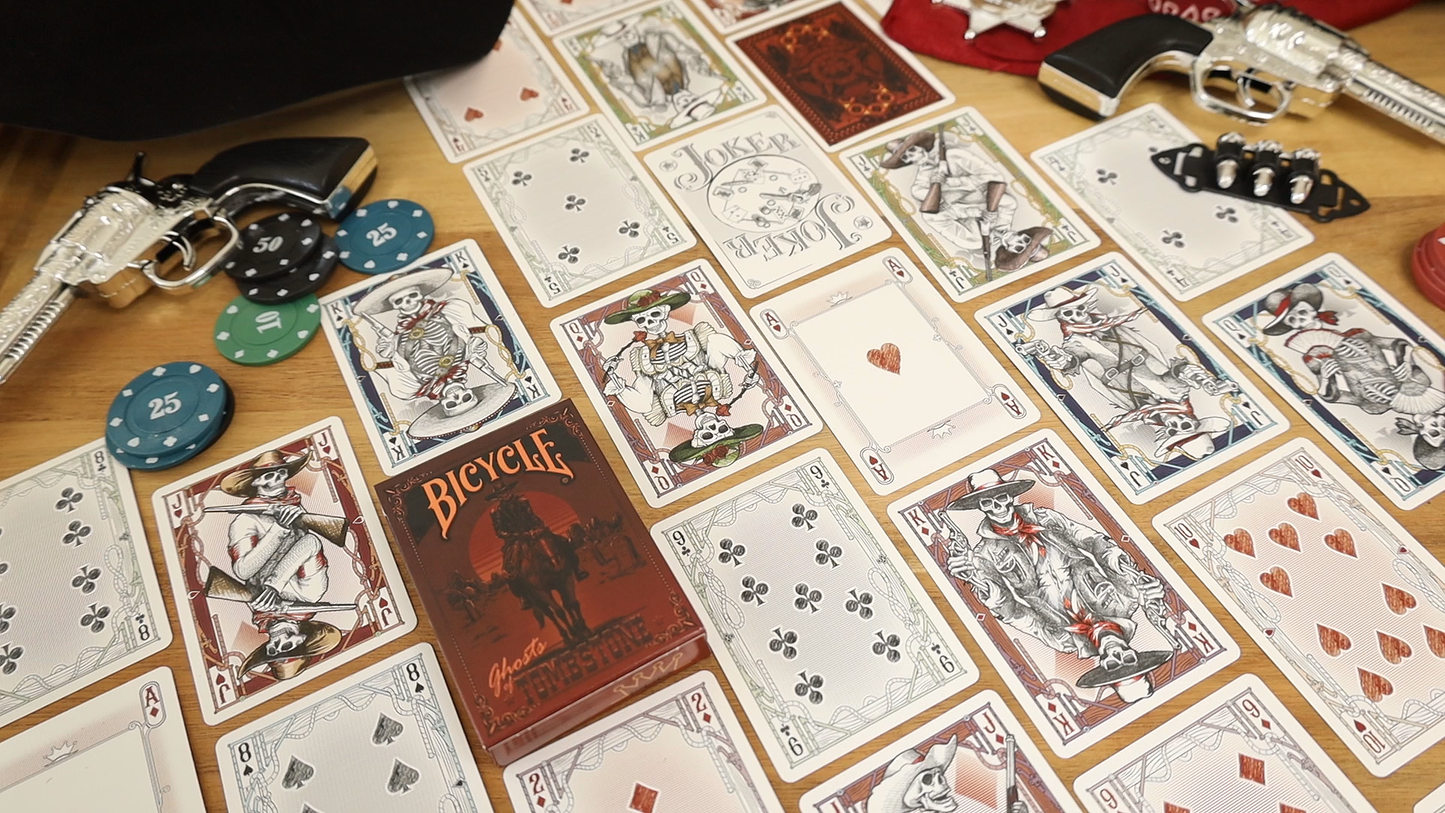Bicycle Ghosts of Tombstone Playing Cards