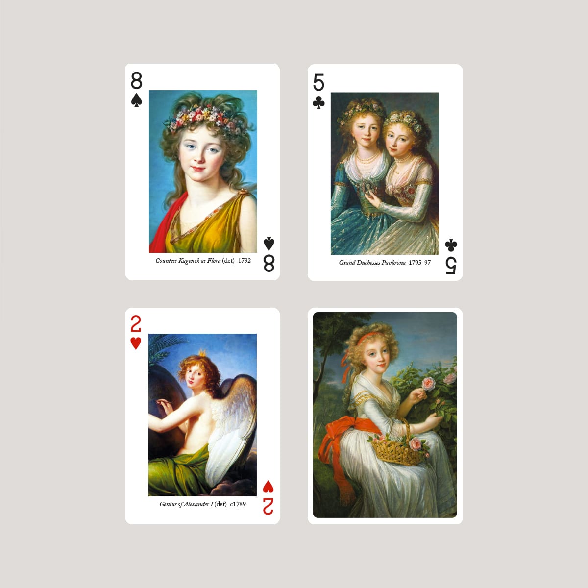 Elizabeth Vigée Le Brun Playing Cards by Piatnik