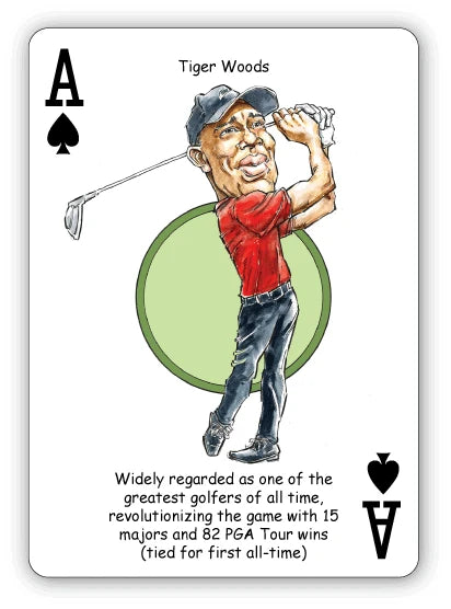 Golf Heroes Playing Cards