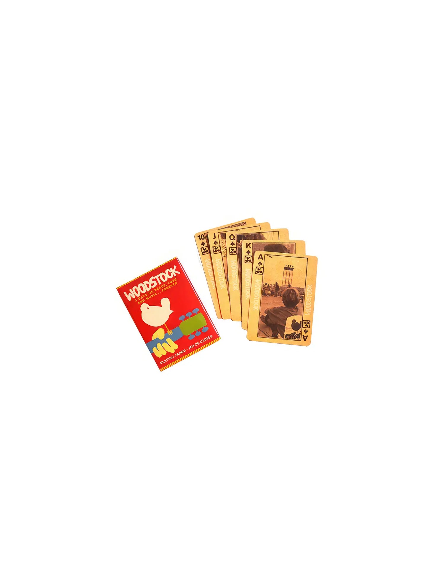 Woodstock Playing Cards by Hal Leonard and Aquarius - Relive the Legendary Festival