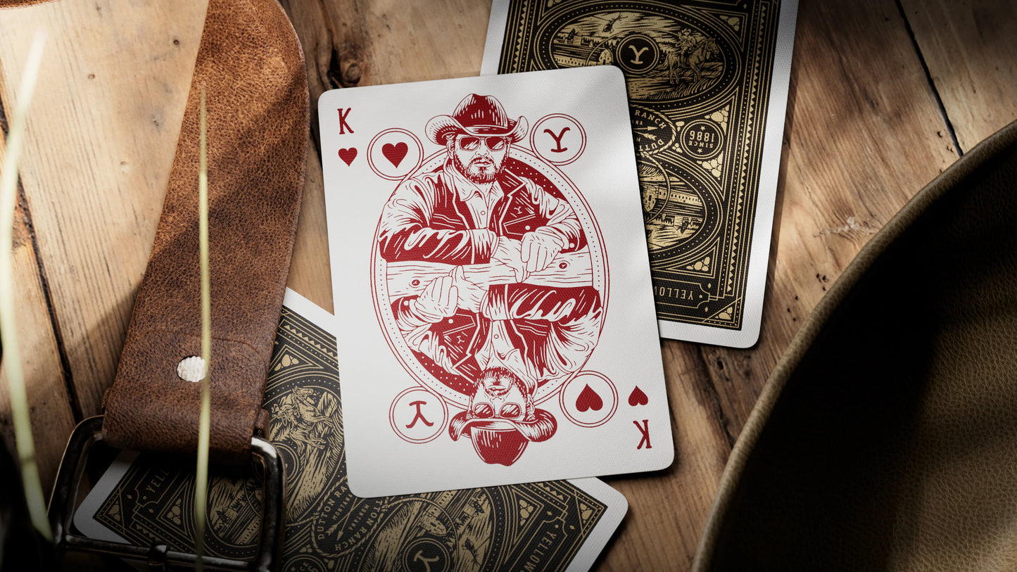 Yellowstone Playing Cards by Theory 11 - Dive Into the Wild West