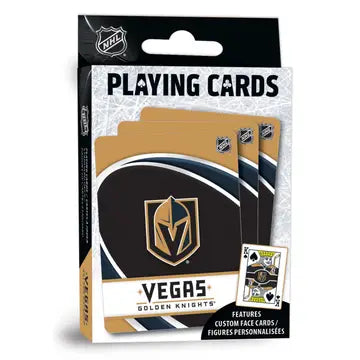 Las Vegas Golden Knights Playing Cards by Masterpieces