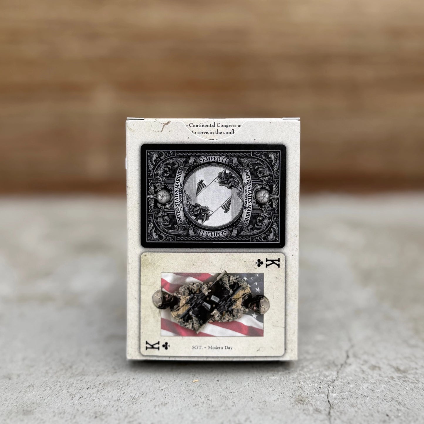 Marines Playing Cards