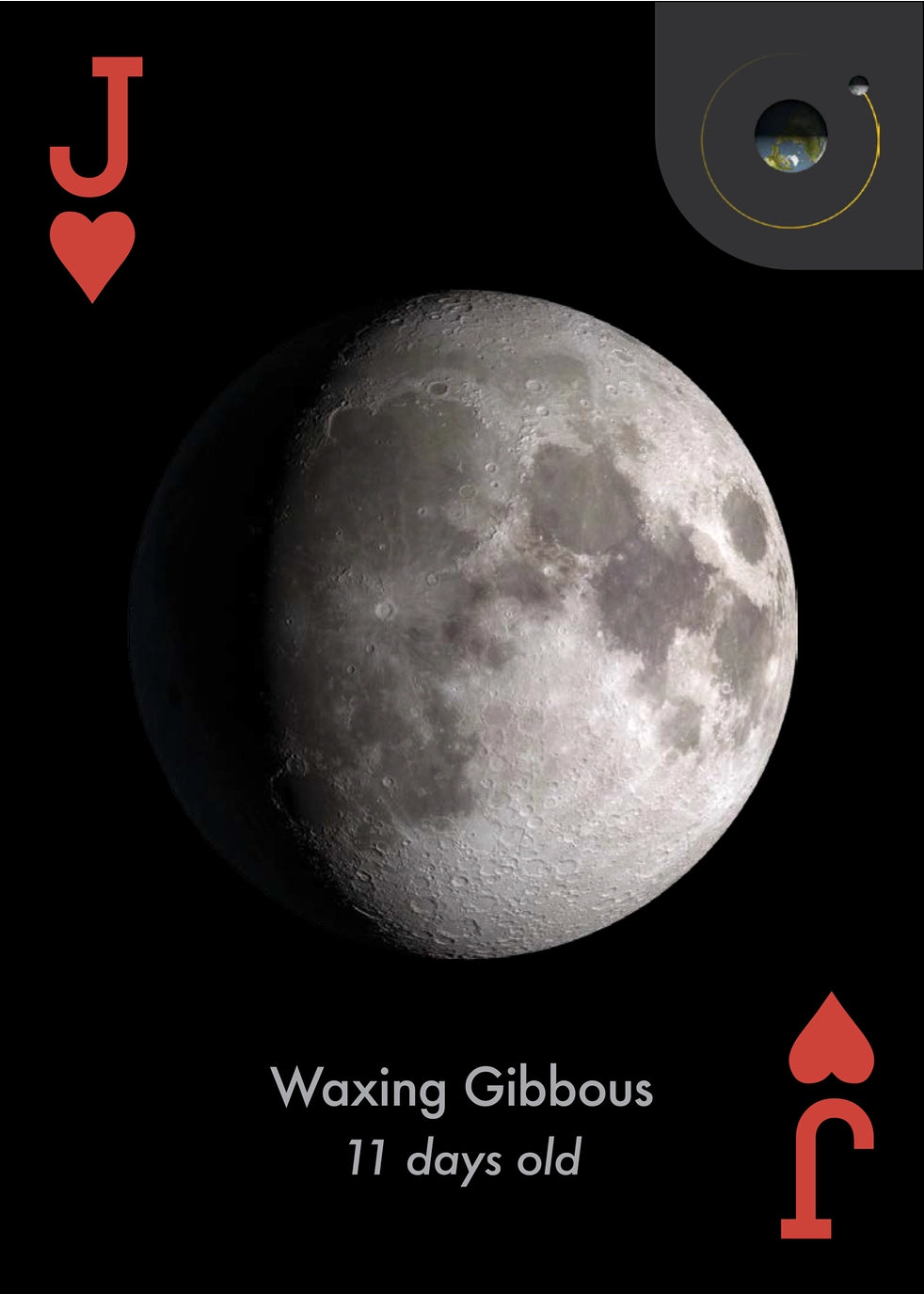 Moon Playing Cards