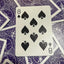 Purple One-Way Forcing Deck - 8 of Spades
