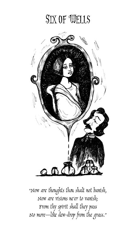 The Poe Tarot Deck by Red Feather