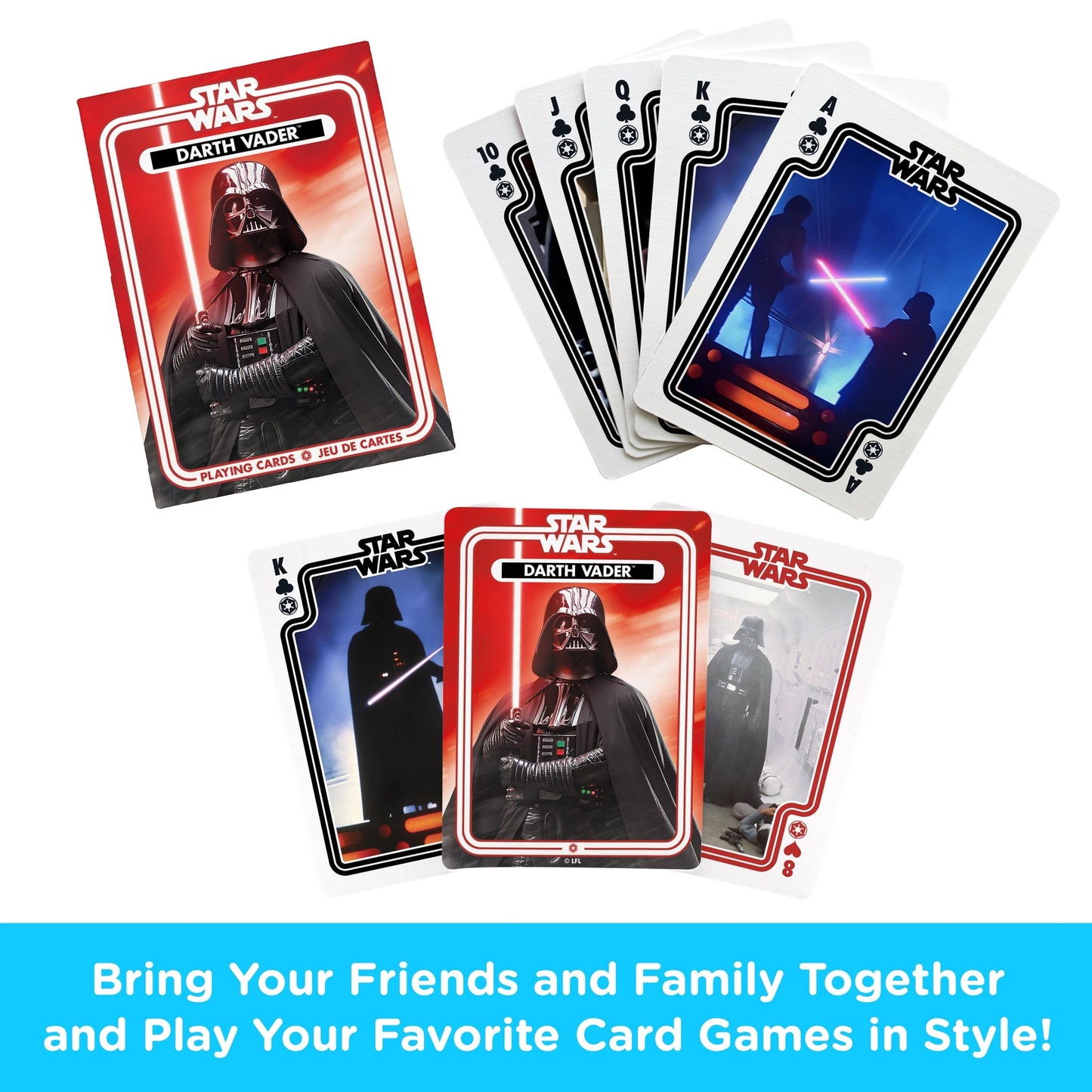 Star Wars Darth Vader Playing Cards by Aquarius