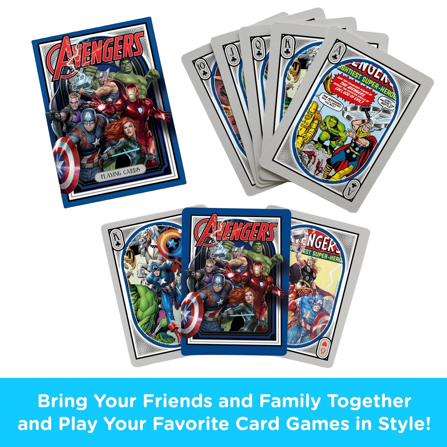 Marvel Avengers Nouveau Playing Cards – Avengers Assemble!