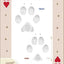 Animal Tracks of the Southeast & Gulf States Playing Cards