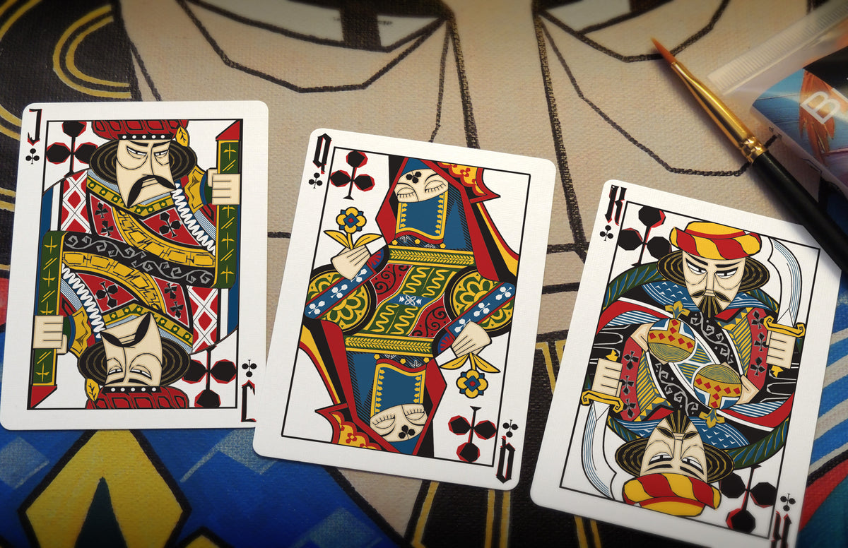 Bicycle Turris contra Turrim Playing Cards with Custom Tuck Seal