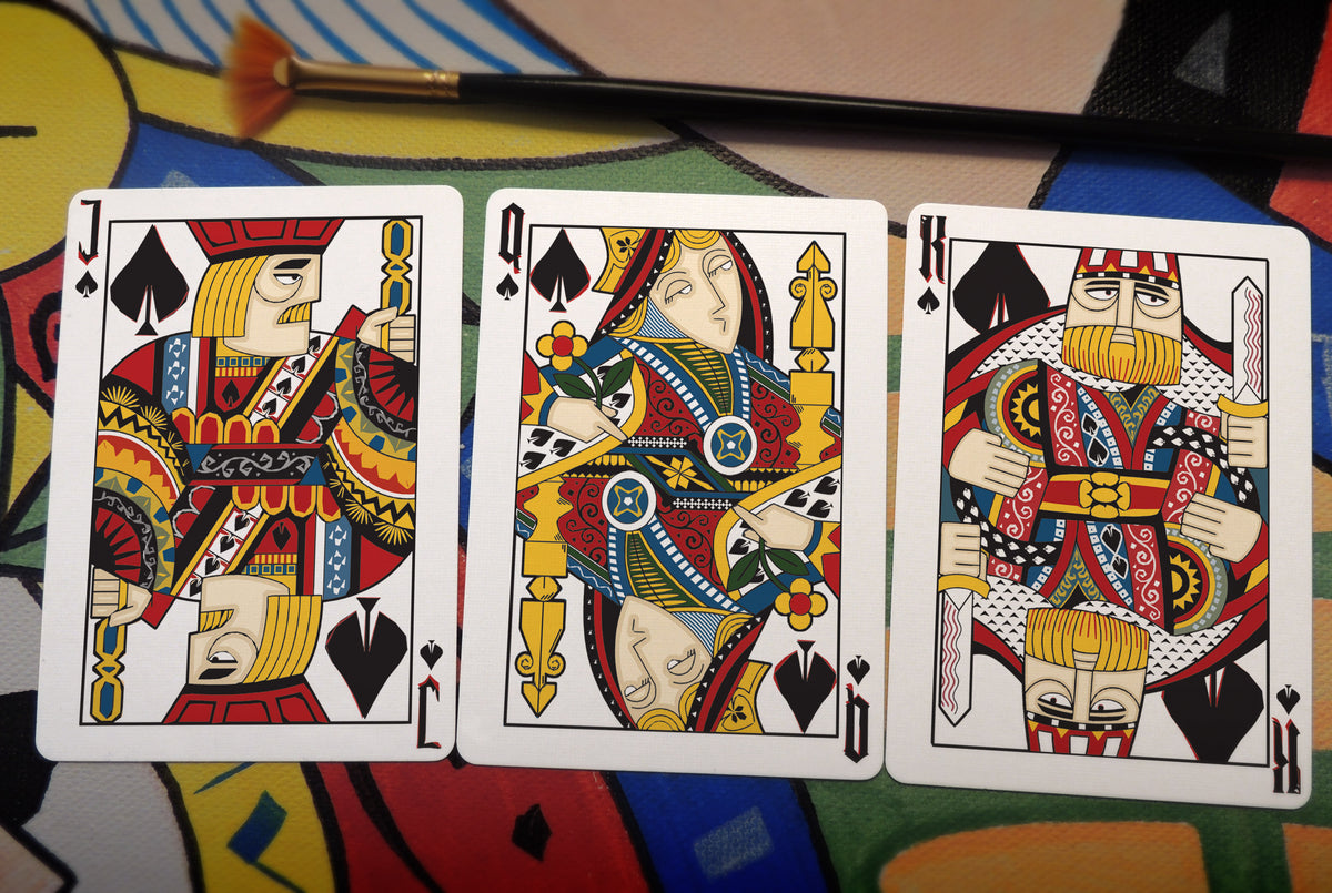 Bicycle Turris contra Turrim Playing Cards with Custom Tuck Seal