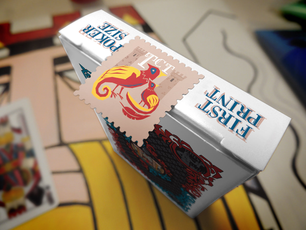 Bicycle Turris contra Turrim Playing Cards with Custom Tuck Seal