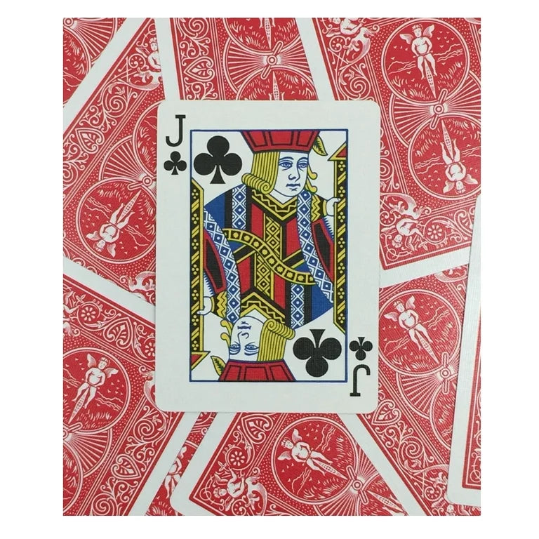 Red One-Way Forcing Deck - J of Clubs