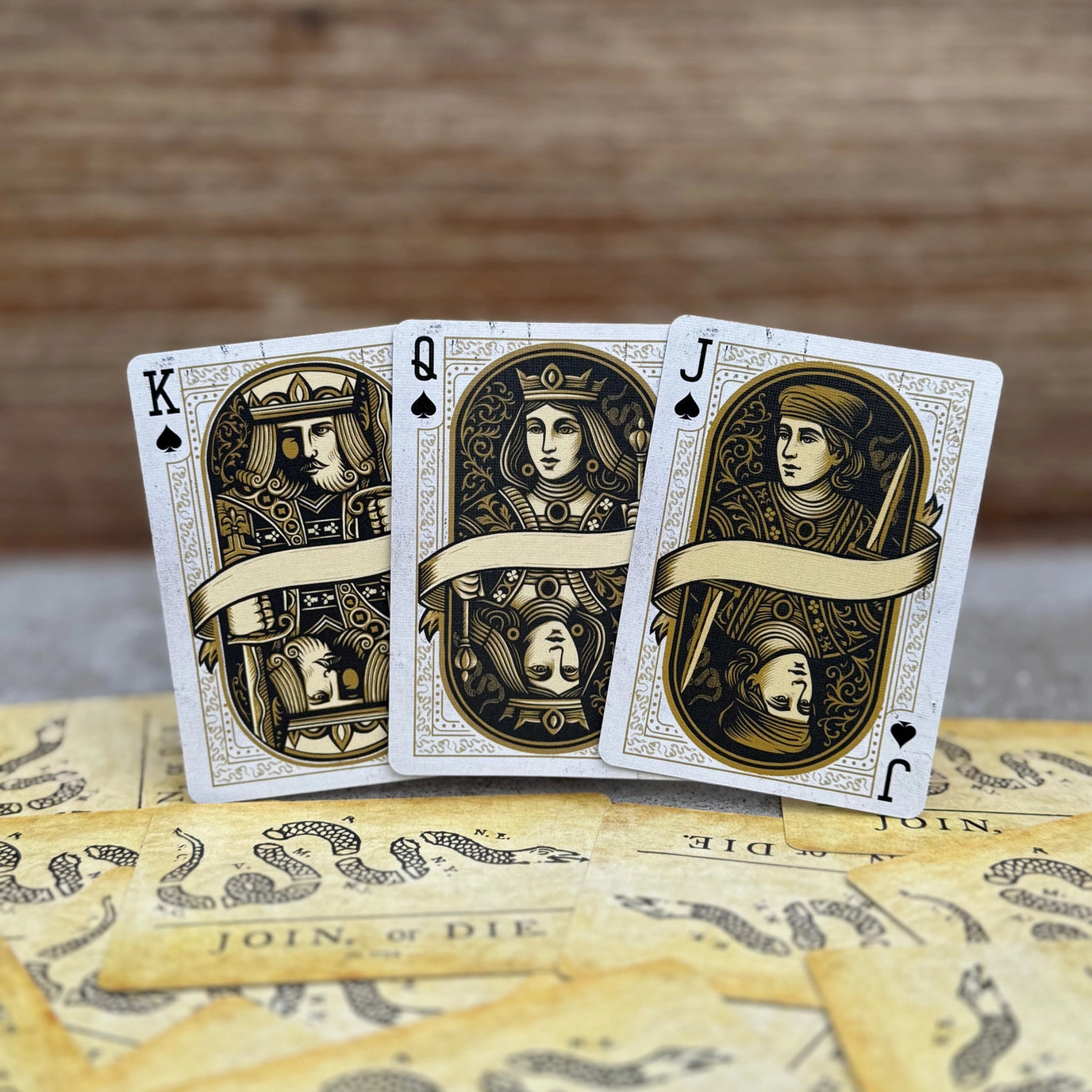 Join, or Die Playing Cards