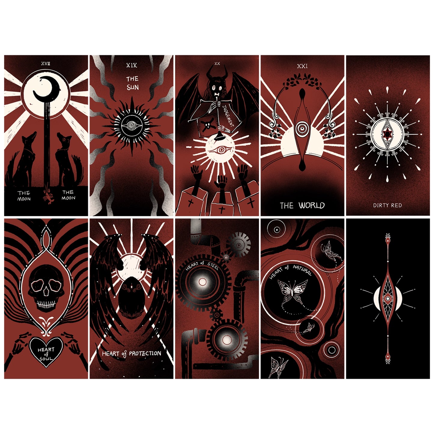 Dirty Red Tarot