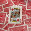 Red One-Way Forcing Deck - King of Diamonds