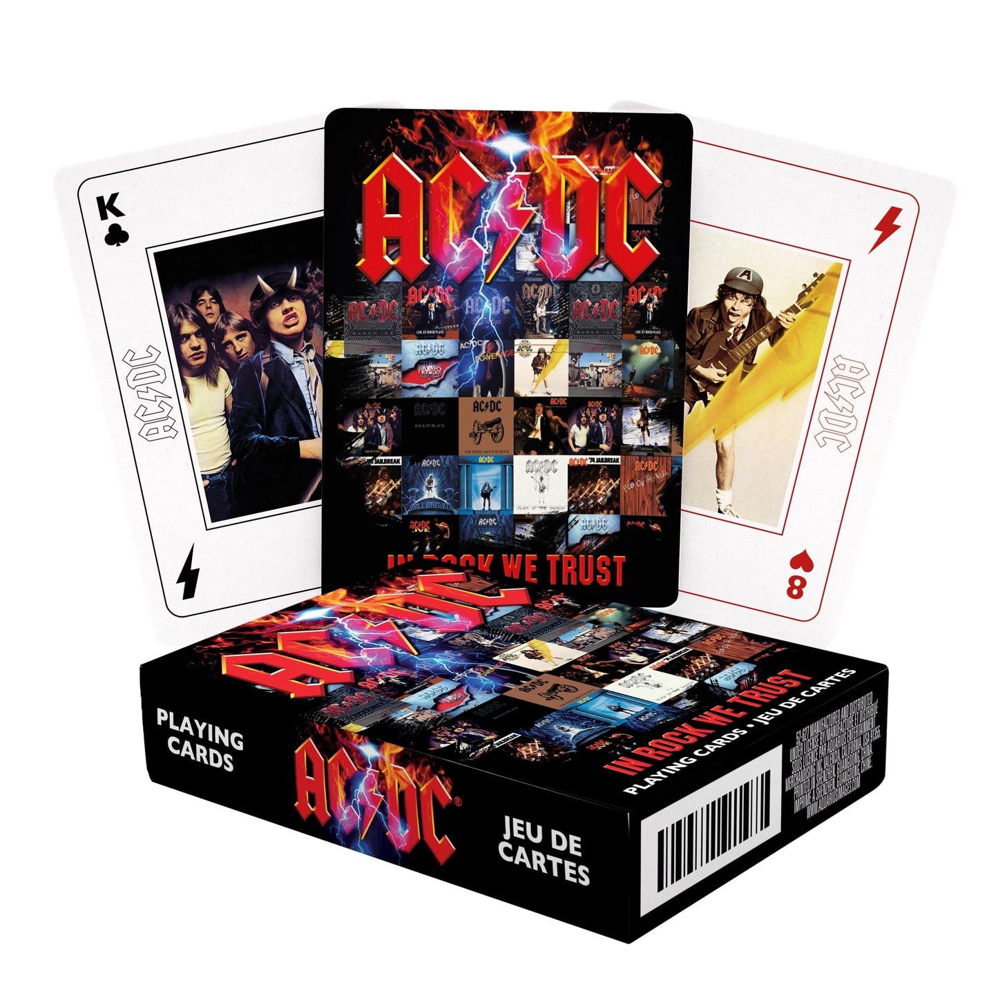 AC/DC Playing Cards by Aquarius – "In Rock We Trust"