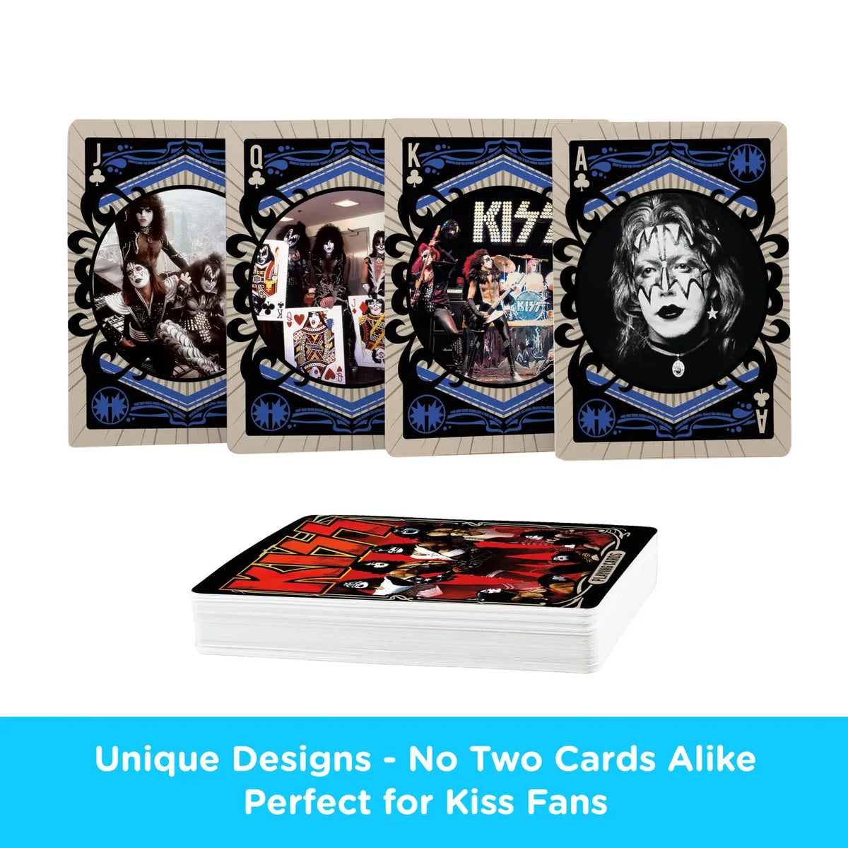 KISS Playing Cards - Rock Your Card Games – PlayingCardDecks.com