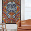 3D Tapestry Mindful Skull Tapestries - Hippie