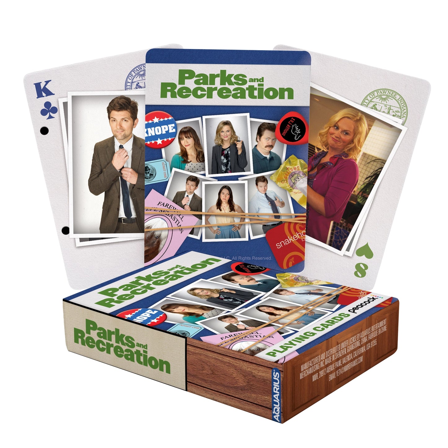 Parks and Recreation Playing Cards - Pawnee is First in Friendship