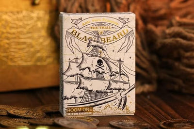 The Trial of Blackbeard Playing Cards - Pearl White