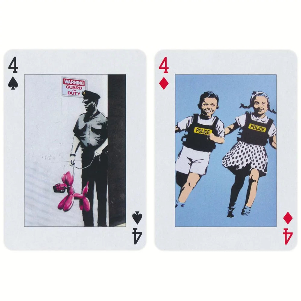 Banksy Playing Cards by Piatnik - A Deck of Revolutionary Art