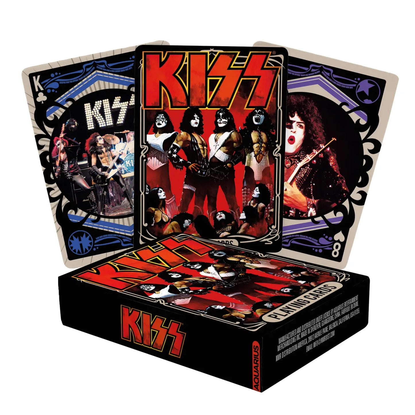 KISS Playing Cards by Aquarius - Rock Your Card Games