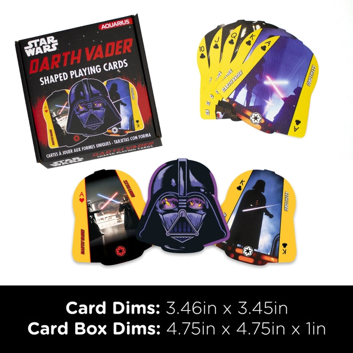 Star Wars Darth Vader Shaped Playing Cards by Aquarius