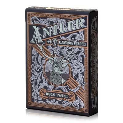 Antler Playing Cards (Black Edition) - by Art of Play