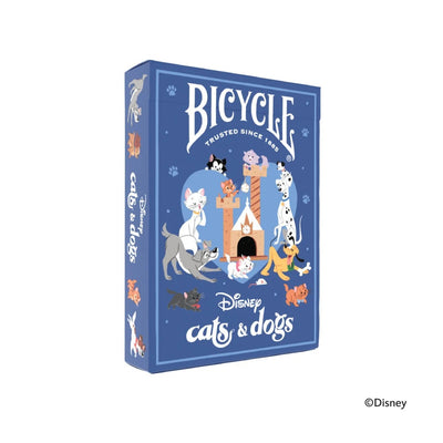 Bicycle Disney Cats and Dogs Playing Cards - Furry Fun for Every Deal!