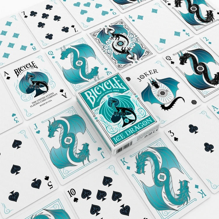 Bicycle Ice Dragon Playing Cards