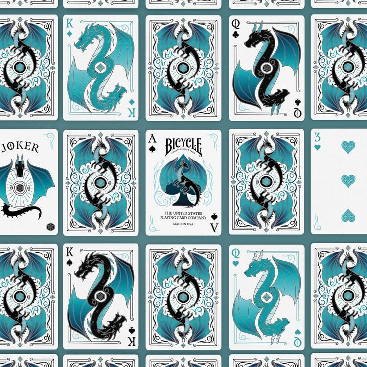 Bicycle Ice Dragon Playing Cards