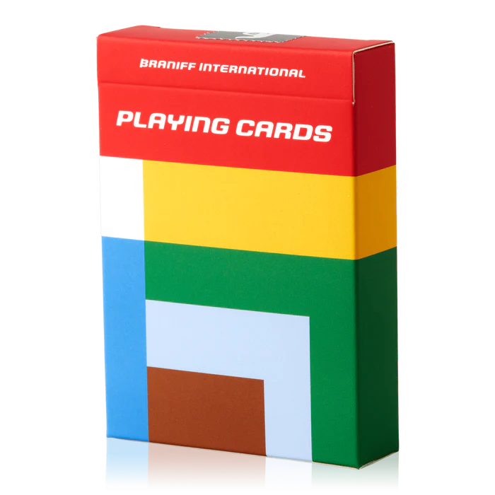 Braniff Playing Cards - Relive the Glamorous Jet-Set Era