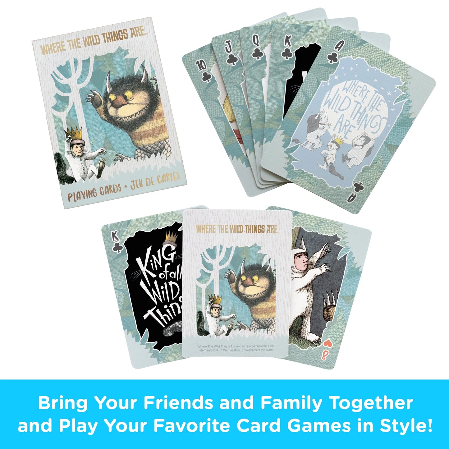 Where the Wild Things Are Playing Cards – Inspired by the Award Winning Book